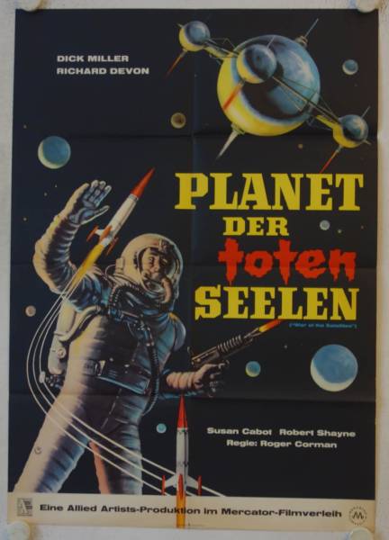 War of the Satellites original release german movie poster